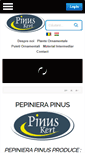 Mobile Screenshot of pepiniera-pinus.ro